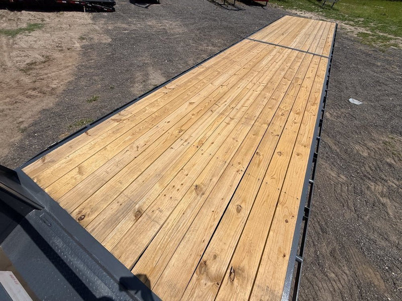 40' HD Hotshot (2) 10k Axles Straight Deck, DERATED Non-CDL 18 Ply Super Singles 001511 - Stryker Dealership Group