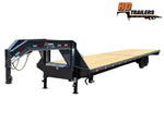 40' HD Hotshot (2) 10k Axles Straight Deck, DERATED Non-CDL 18 Ply Super Singles 001559 - Stryker Dealership Group
