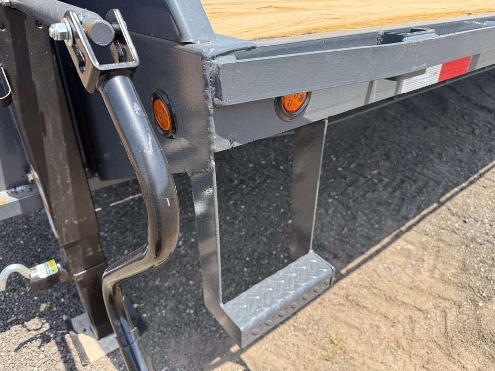 40' HD Hotshot (2) 10k Axles Straight Deck, DERATED Non-CDL 18 Ply Super Singles 001559 - Stryker Dealership Group