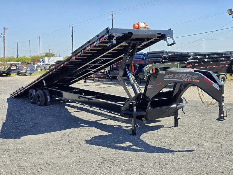 40' Horizon CFT Gooseneck Full Tilt Container Trailer - (2) 10K Axles 021139 - Stryker Dealership Group