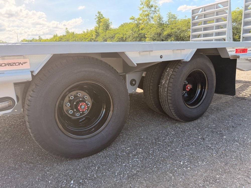 40' Horizon FHZ Gooseneck Dual Wheel Deckover Trailer Mega Ramps - (2) 12K Axles 015676 - Stryker Dealership Group