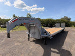 40' Horizon FHZ Gooseneck Dual Wheel Deckover Trailer Mega Ramps - (2) 12K Axles 015676 - Stryker Dealership Group