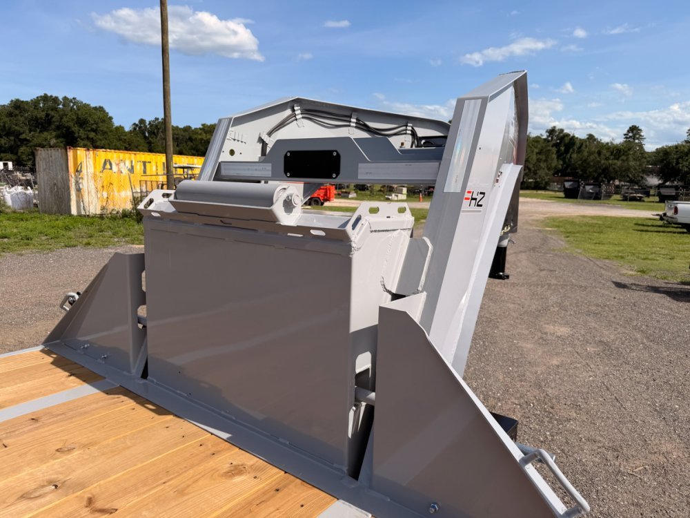 40' Horizon FHZ Gooseneck Dual Wheel Deckover Trailer Mega Ramps - (2) 12K Axles 015676 - Stryker Dealership Group