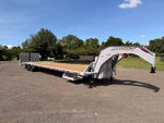 40' Horizon FHZ Gooseneck Dual Wheel Deckover Trailer Mega Ramps - (2) 12K Axles 015676 - Stryker Dealership Group