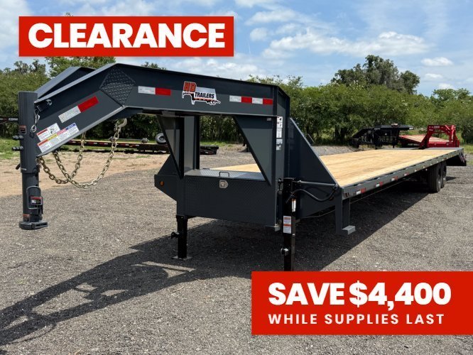 40' Hotshot Elite (2) 10k Axles Mega Ramps DERATED Non-CDL 18 Ply Super Singles 001549 - Stryker Dealership Group