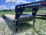 40' Iron Bull ETG Gooseneck Equipment Trailer Mega Ramps Drive Over Fenders - (3) 7,000 lb Axles 914477 - Stryker Dealership Group