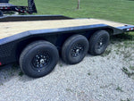 40' Iron Bull ETG Gooseneck Equipment Trailer Mega Ramps Drive Over Fenders - (3) 7,000 lb Axles 914477 - Stryker Dealership Group