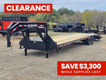 40' Stryker Gooseneck (2) 12K Axles Mega Ramps Dual Wheels 3376 - Stryker Dealership Group