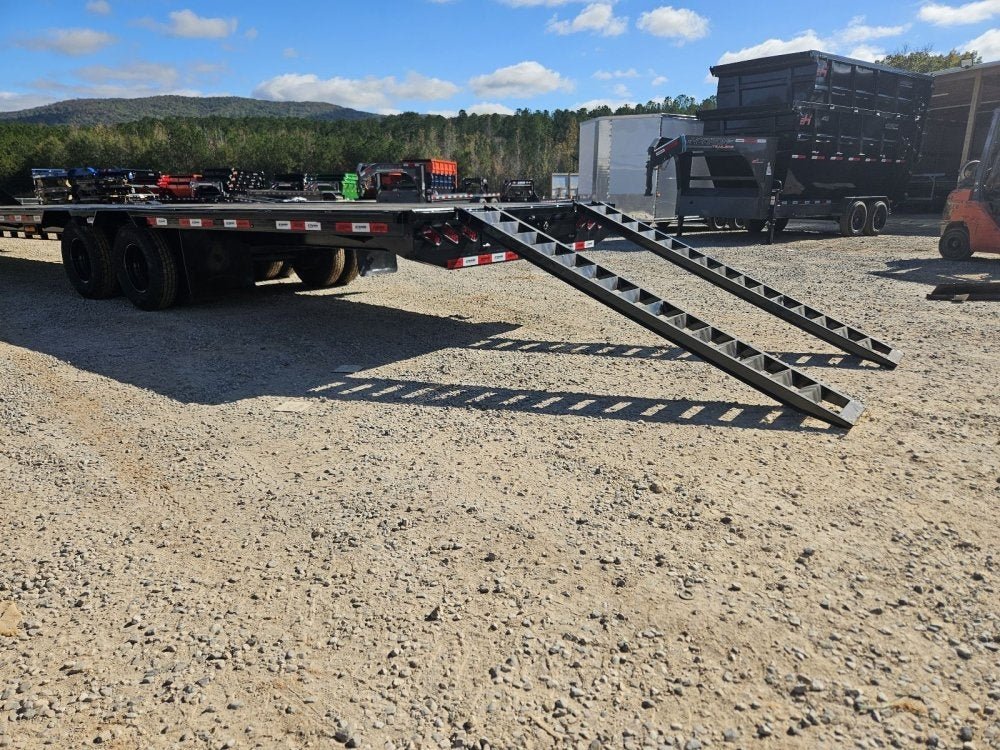 40' Stryker Gooseneck (2) 12K Axles Straight Deck Dual Wheels 3654 - Stryker Dealership Group