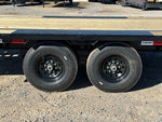 40' Stryker Gooseneck Hotshot Non-CDL Deckover Trailer Mega Ramps - (2) 7K Axles 004494 - Stryker Dealership Group