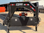 40' Stryker Gooseneck Mesh Deck Multi Car Hauler - (2) 8k Axles - 12k GVWR Derated 004599 - Stryker Dealership Group