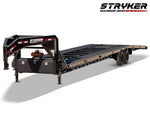 40' Stryker Gooseneck Mesh Deck Multi Car Hauler - (2) 8k Axles - 12k GVWR Derated 004599 - Stryker Dealership Group