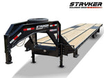 40' Stryker Hotshot Elite Gooseneck Trailer Straight Deck - (2) 10k Axles - Derated 12k GVWR 004461 - Stryker Dealership Group