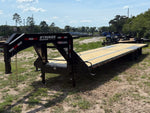 40' Stryker Hotshot Elite Gooseneck Trailer Straight Deck - (2) 10k Axles - Derated 12k GVWR 004560 - Stryker Dealership Group