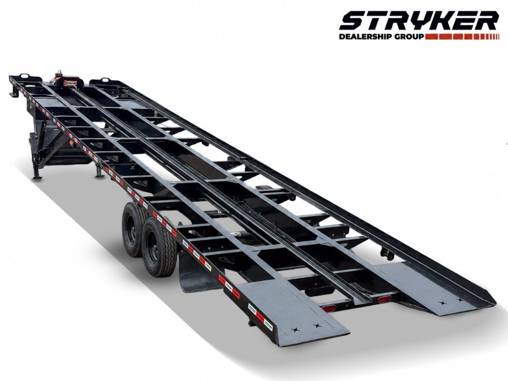 40' Stryker SCT Gooseneck Container Tilt Trailers - (2) 10K Super Single Axles Derated Non-CDL 004344 - Stryker Dealership Group