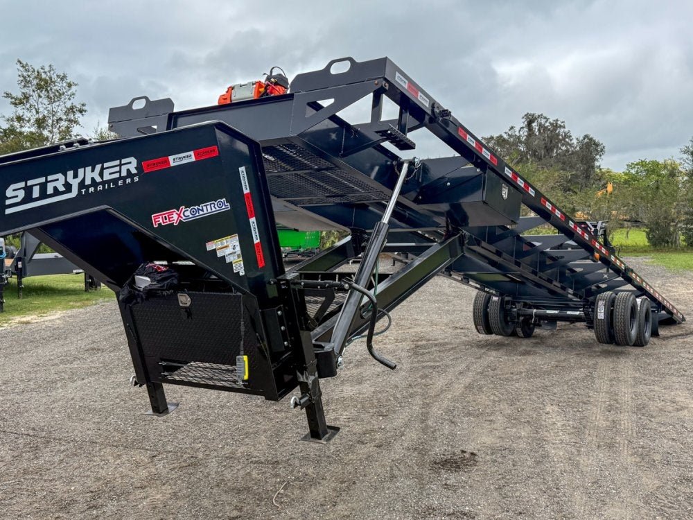 40' Stryker SCT Gooseneck Container Tilt Trailers - (2) 12K Axles 004348 - Stryker Dealership Group