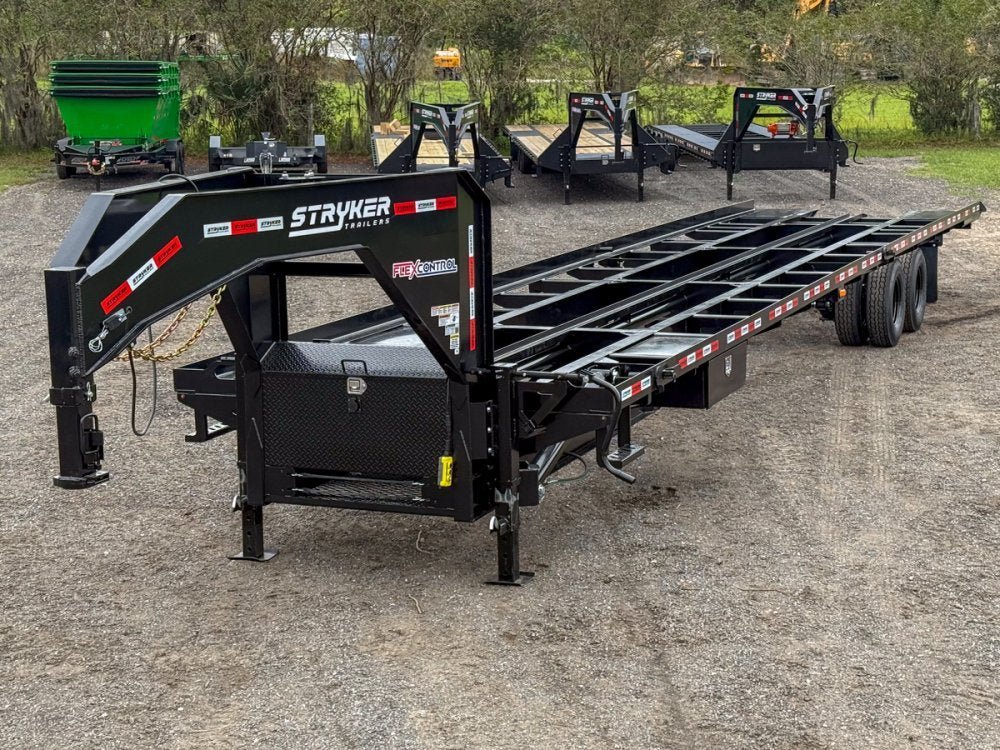 40' Stryker SCT Gooseneck Container Tilt Trailers - (2) 12K Axles 004454 - Stryker Dealership Group