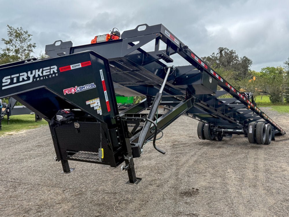 40' Stryker SCT Gooseneck Container Tilt Trailers - (2) 12K Axles 004454 - Stryker Dealership Group