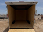 8.5 x 20 DX 7K Flat Top V Nose Car Hauler (2) - 3500 lb Axles 149901