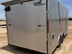 8.5 x 20 DX 7K Flat Top V Nose Car Hauler (2) - 3500 lb Axles 149901