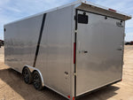 8.5 x 20 DX 7K Flat Top V Nose Car Hauler (2) - 3500 lb Axles 149901