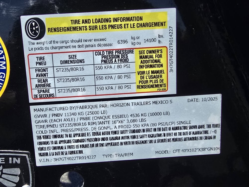 40' CFT Gooseneck Full Tilt Container Trailer, 10k Axles - Container Tilt/Container Tilt - Stryker Dealership Group