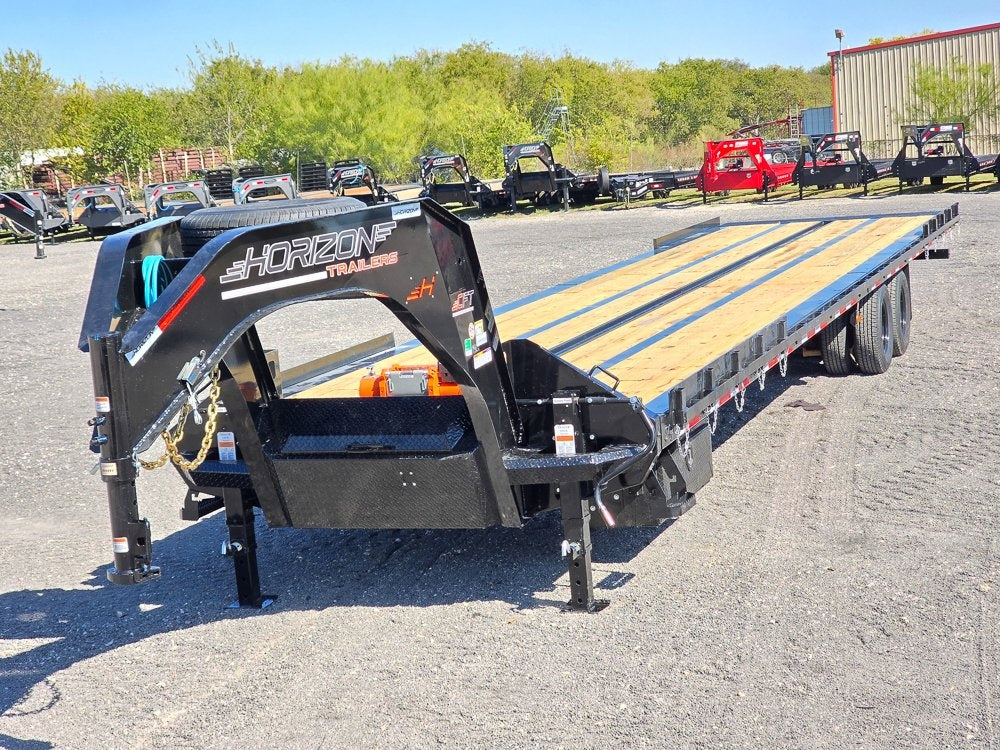 40' CFT Gooseneck Full Tilt Container Trailer, 10k Axles - Container Tilt - Container Tilt - Stryker Dealership Group
