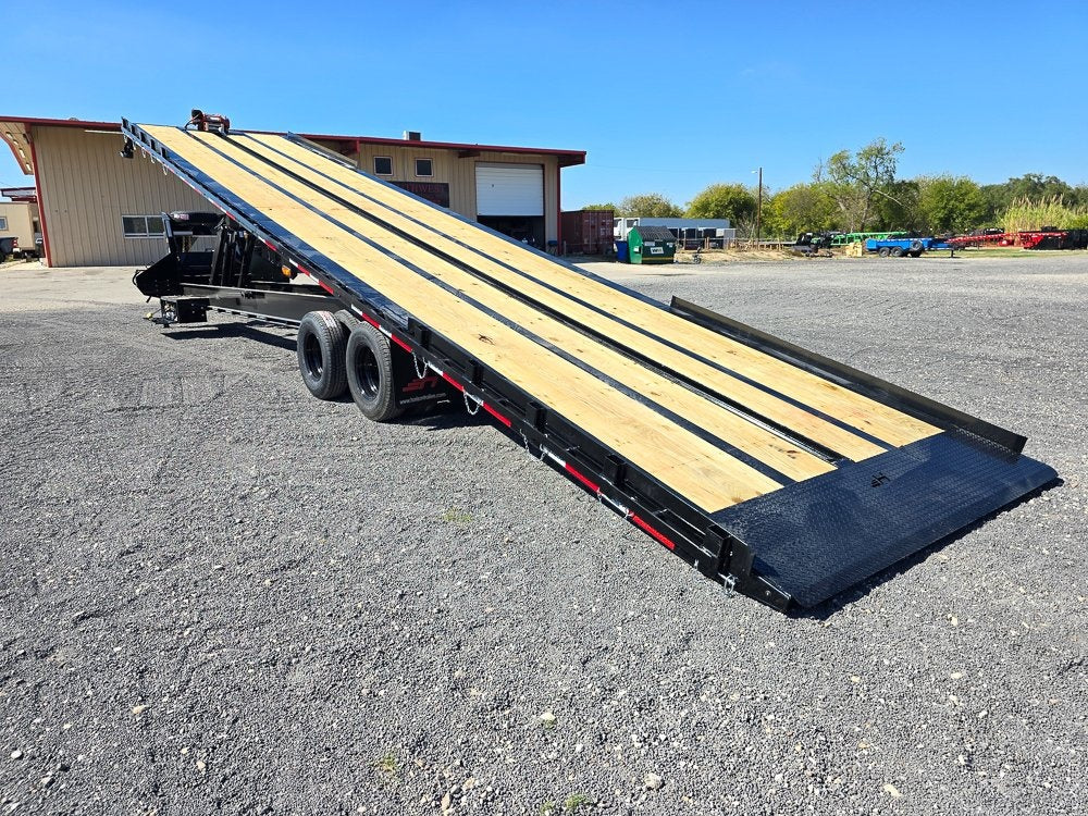40' CFT Gooseneck Full Tilt Container Trailer, 10k Axles - Container Tilt - Container Tilt - Stryker Dealership Group
