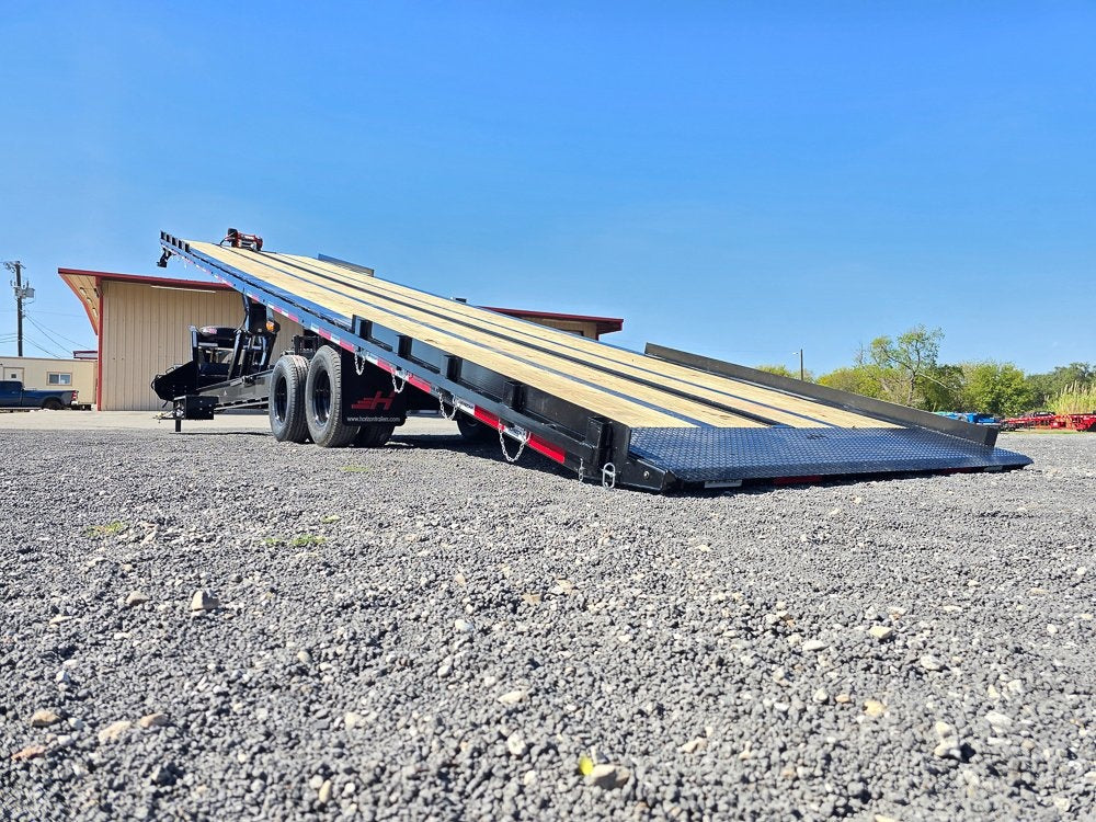 40' CFT Gooseneck Full Tilt Container Trailer, 10k Axles - Container Tilt/Container Tilt - Stryker Dealership Group