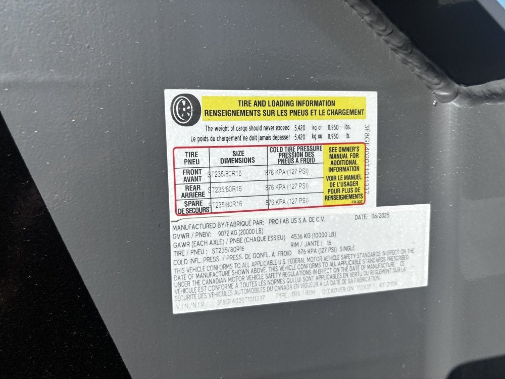 40' DKO Gooseneck Deckover 35' + 5' Mega Ramps (2) 10K Axles - Hotshot Non-CDL - DO 10K MR SS - Stryker Dealership Group