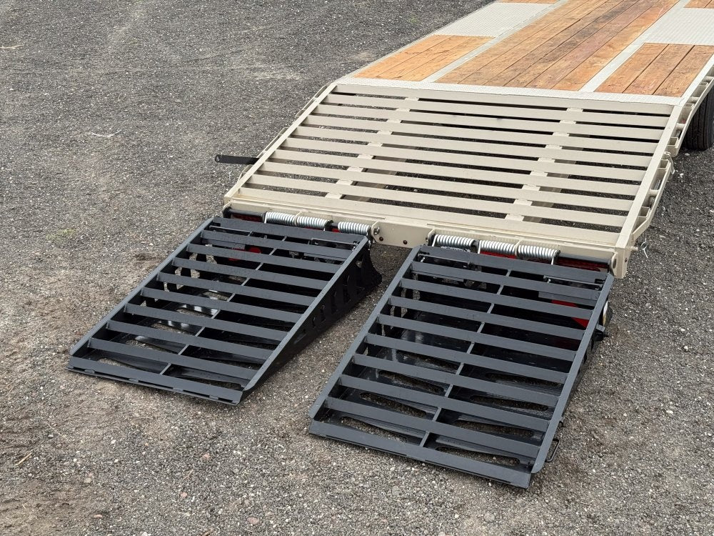40' DKO Gooseneck Deckover 35' + 5' Mega Ramps (2) 12K Axles - 12K MR/Deckover Trailers - Stryker Dealership Group