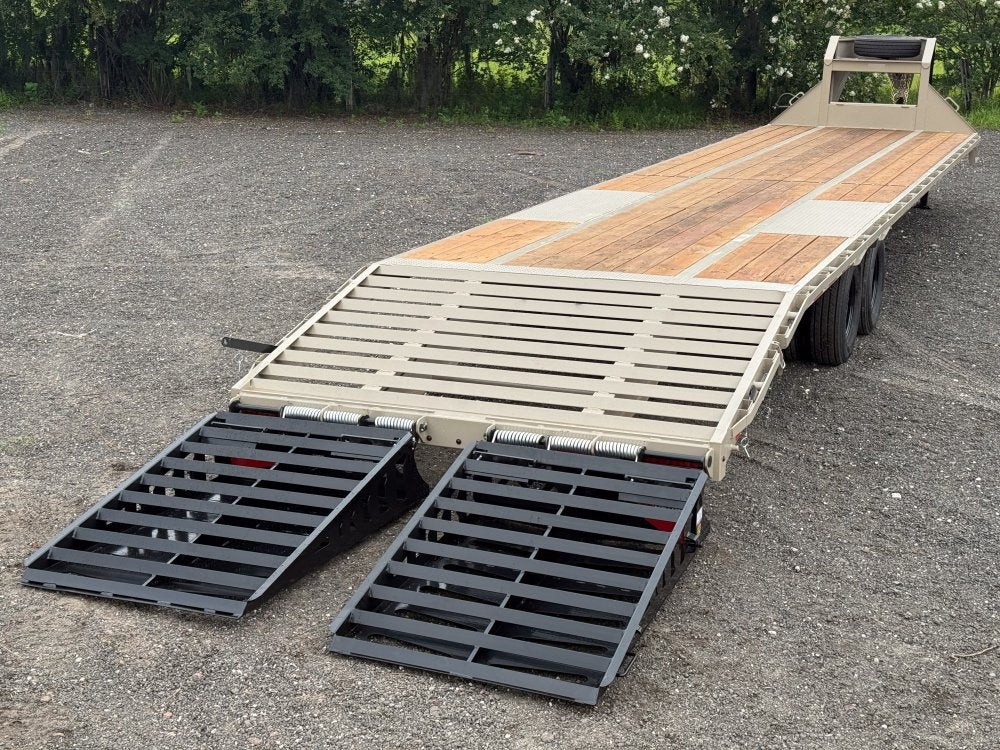 40' DKO Gooseneck Deckover 35' + 5' Mega Ramps (2) 12K Axles - 12K MR/Deckover Trailers - Stryker Dealership Group