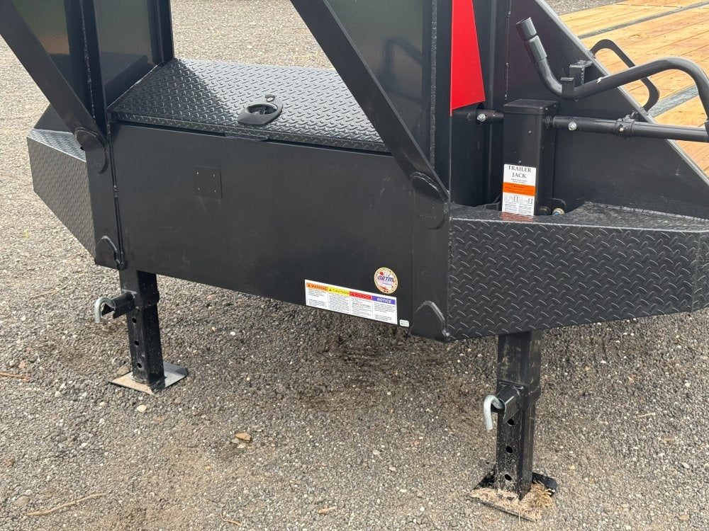 40' DKO Gooseneck Deckover 35' + 5' Mega Ramps (2) 12K Axles - 12K MR/Deckover Trailers - Stryker Dealership Group
