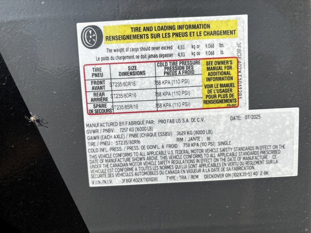 40' DKO Gooseneck Deckover 35' + 5' Mega Ramps (2) 8K Axles - Hotshot Non-CDL - DO 8K MR - Stryker Dealership Group