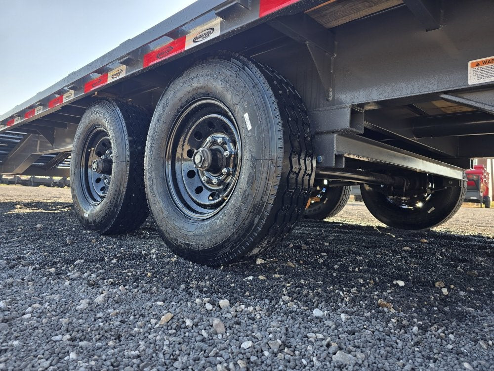 40' DKO Gooseneck Deckover 35' + 5' Mega Ramps (2) 8K Axles - Hotshot Non-CDL/DO 8K MR - Stryker Dealership Group