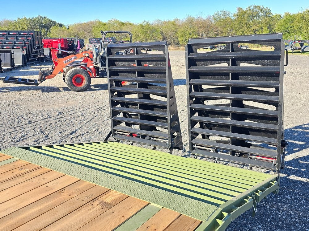 40' DKO Gooseneck Deckover 35' + 5' Mega Ramps (2) 8K Axles - Hotshot Non-CDL/DO 8K MR - Stryker Dealership Group