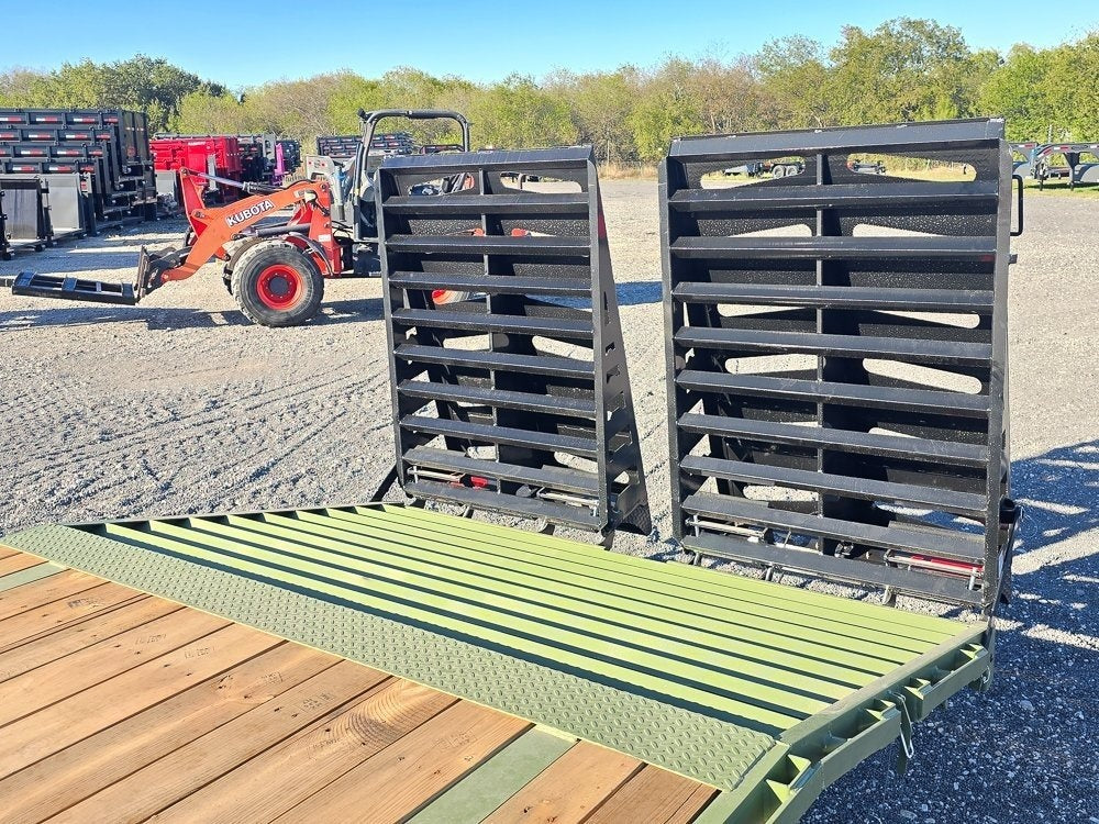 40' DKO Gooseneck Deckover 35' + 5' Mega Ramps (2) 8K Axles - Hotshot Non-CDL/DO 8K MR - Stryker Dealership Group