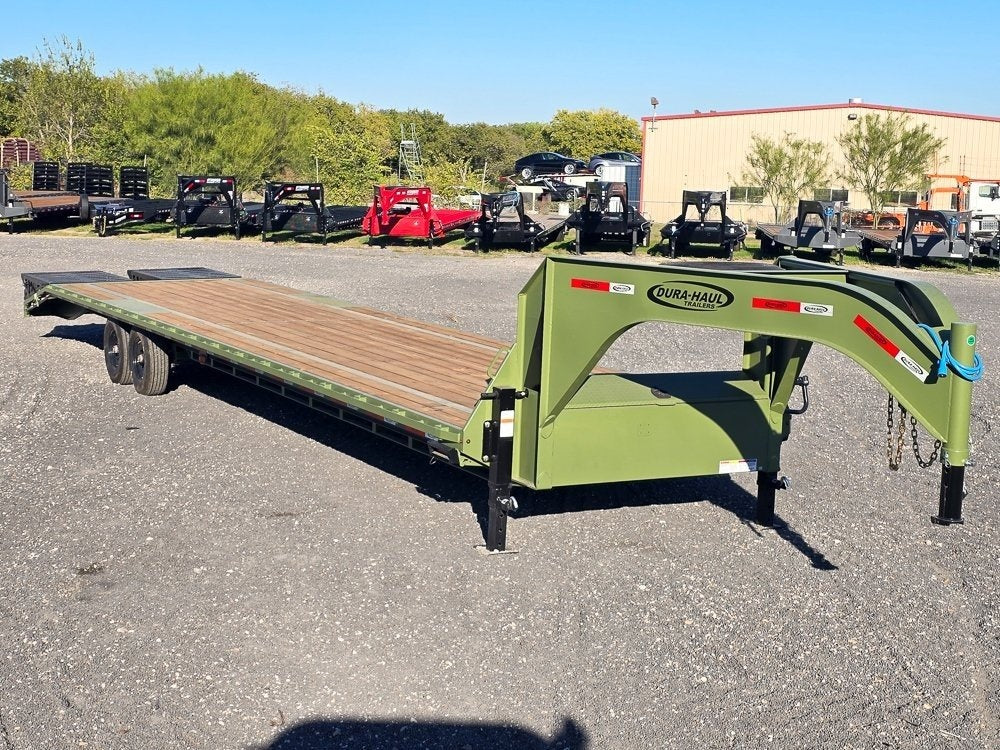 40' DKO Gooseneck Deckover 35' + 5' Mega Ramps (2) 8K Axles - Hotshot Non-CDL/DO 8K MR - Stryker Dealership Group