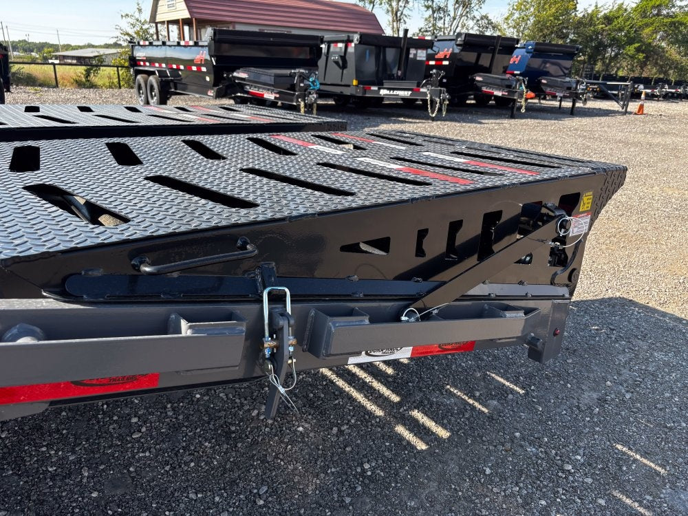 40' Dura-Haul DKO Gooseneck Hotshot Non-CDL Deckover Trailer Mega Ramps - (2) 8K Axles - Hotshot Non-CDL - DO 8K MR - Stryker Dealership Group