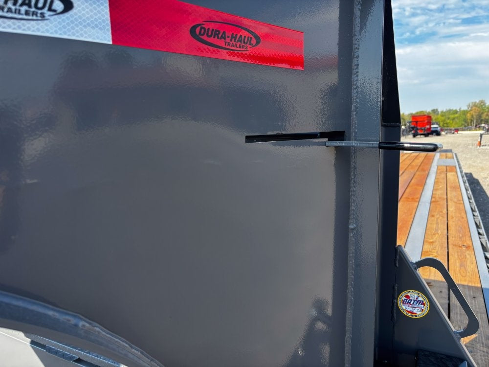 40' Dura-Haul DKO Gooseneck Hotshot Non-CDL Deckover Trailer Mega Ramps - (2) 8K Axles - Hotshot Non-CDL - DO 8K MR - Stryker Dealership Group