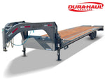40' Dura-Haul DKO Gooseneck Hotshot Non-CDL Deckover Trailer Mega Ramps - (2) 8K Axles - Hotshot Non-CDL - DO 8K MR - Stryker Dealership Group