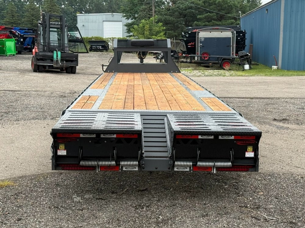 40' Dura-Haul DKO Gooseneck Hotshot Non-CDL Deckover Trailer Mega Ramps- (2) 7K Axles - Hotshot Non-CDL - DO 7K MR - Stryker Dealership Group