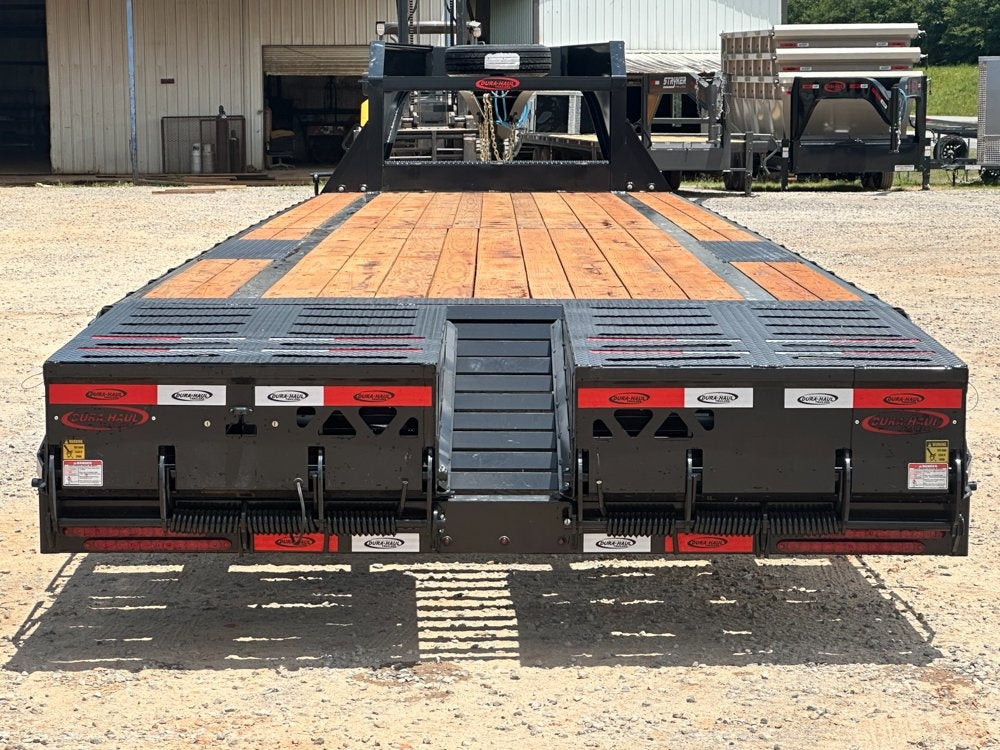 40' Dura-Haul DKO Gooseneck Hotshot Non-CDL Deckover Trailer Mega Ramps - (2) 8K Axles - Hotshot Non-CDL - DO 8K MR - Stryker Dealership Group