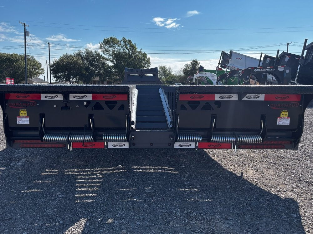 40' Dura-Haul DKO Gooseneck Hotshot Non-CDL Deckover Trailer Mega Ramps - (2) 8K Axles - Hotshot Non-CDL - DO 8K MR - Stryker Dealership Group