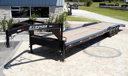 40' Equipment Trailer Gooseneck 21k Drive Over Fenders 014868 - Equipment Trailers - Stryker Dealership Group