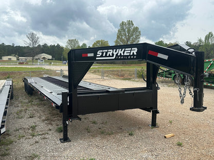 40' Equipment Trailer Gooseneck 21k Drive Over Fenders 014868 - Equipment Trailers - Stryker Dealership Group