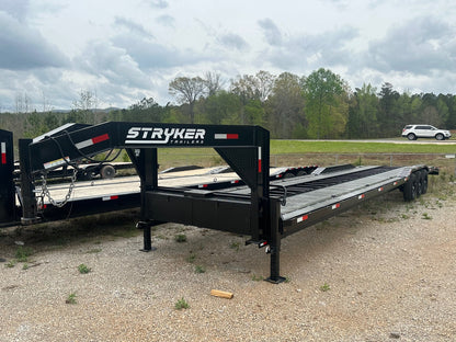 40' Equipment Trailer Gooseneck 21k Drive Over Fenders 014868 - Equipment Trailers - Stryker Dealership Group