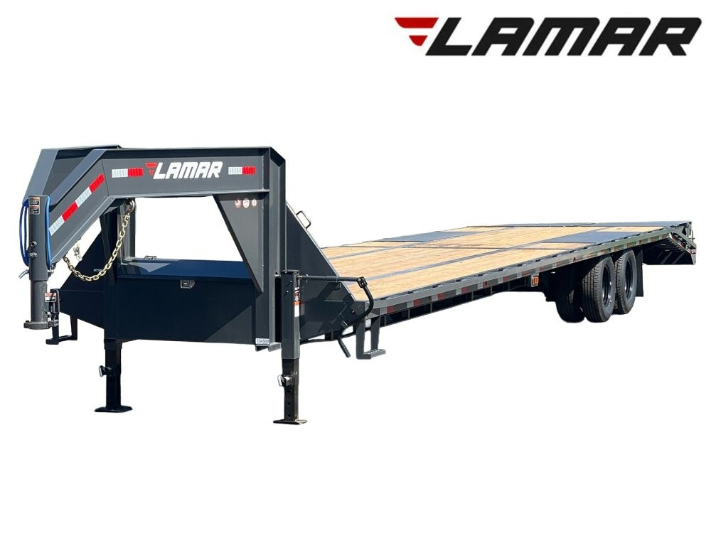 40' FD Gooseneck 10k Axles Mega Ramps - Heavy Duty Deckover/DO 10K MR DW - Stryker Dealership Group