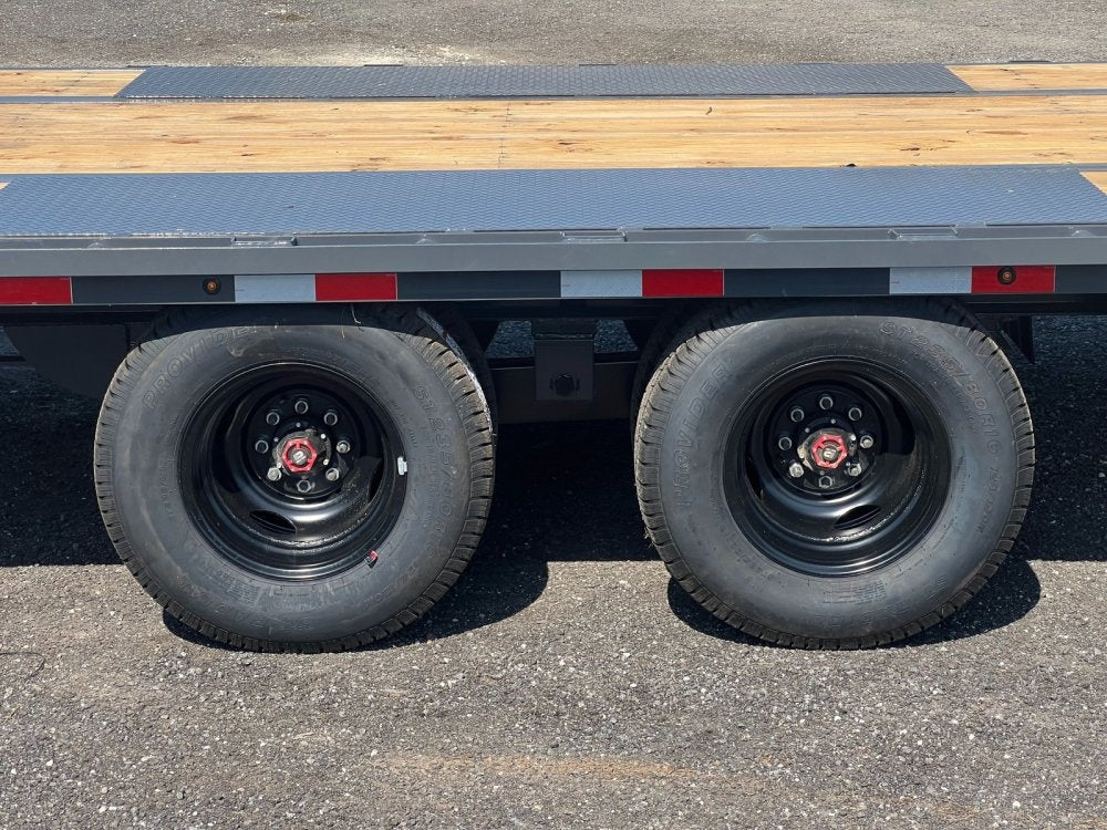 40' FD Gooseneck 10k Axles Mega Ramps - Heavy Duty Deckover/DO 10K MR DW - Stryker Dealership Group