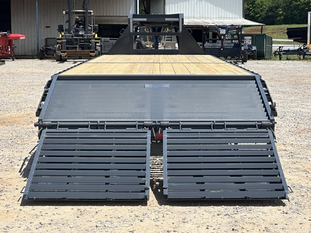 40' FD Gooseneck Mega Ramps 12k Axles Rhino Ramps - 12K MR/Deckover Trailers - Stryker Dealership Group